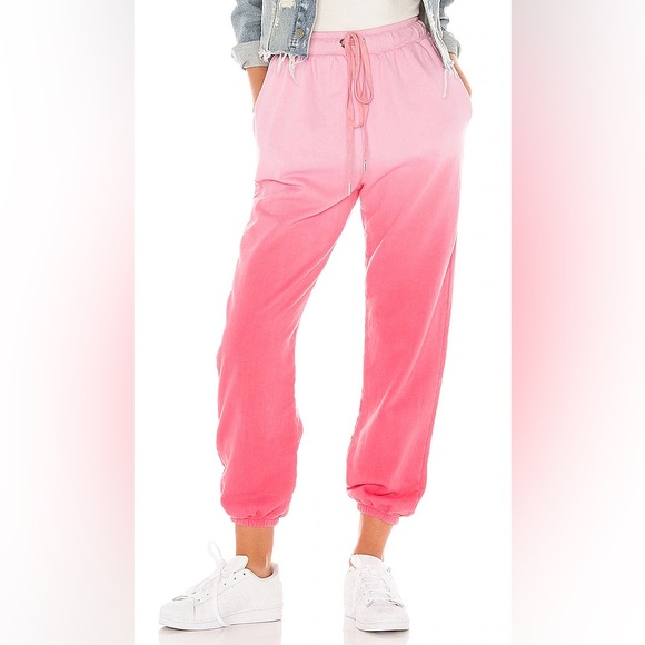 Lovers + Friends Pants - Lovers + Friends Sammy Joggers in Pink Ombre